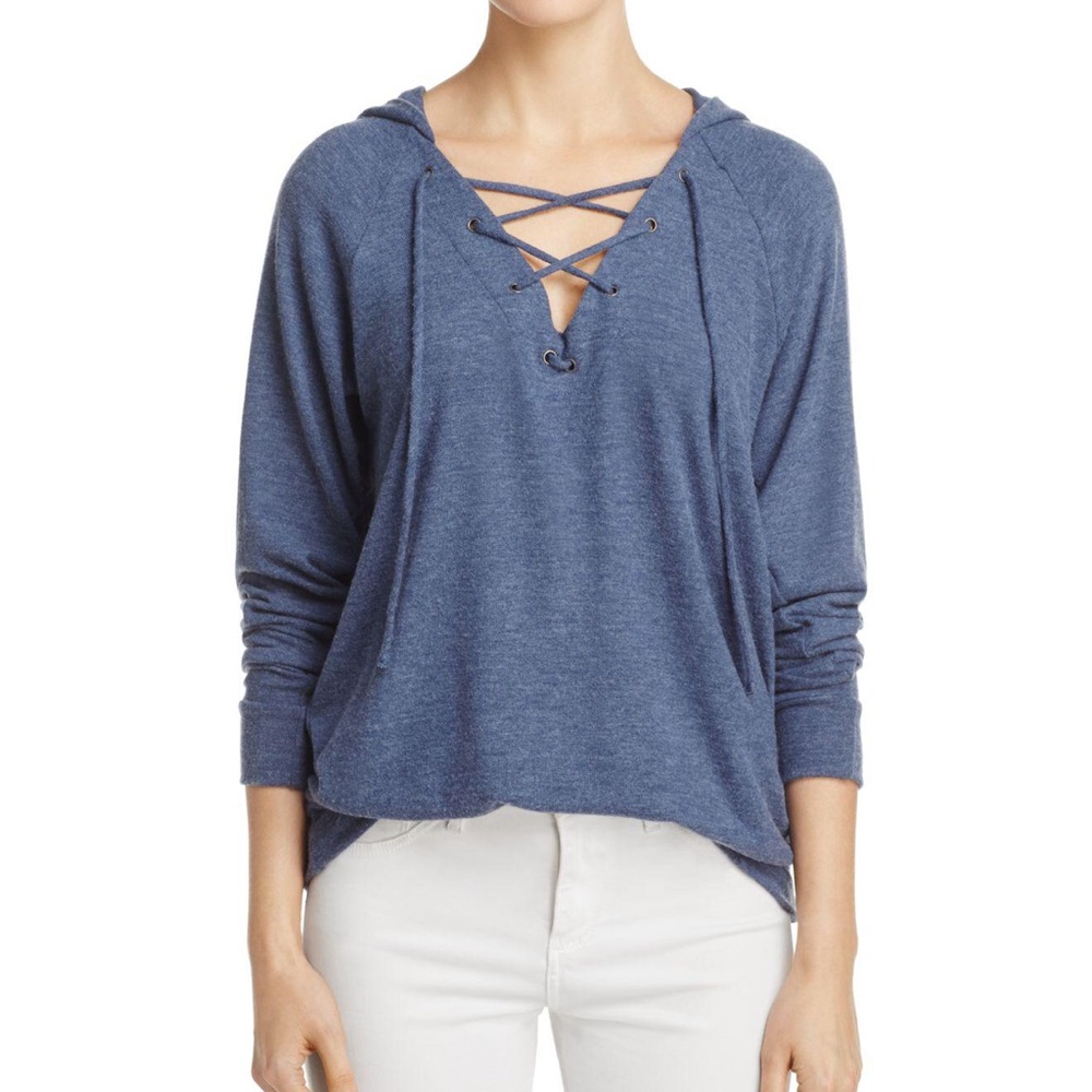 Velvet long sleeve sweater